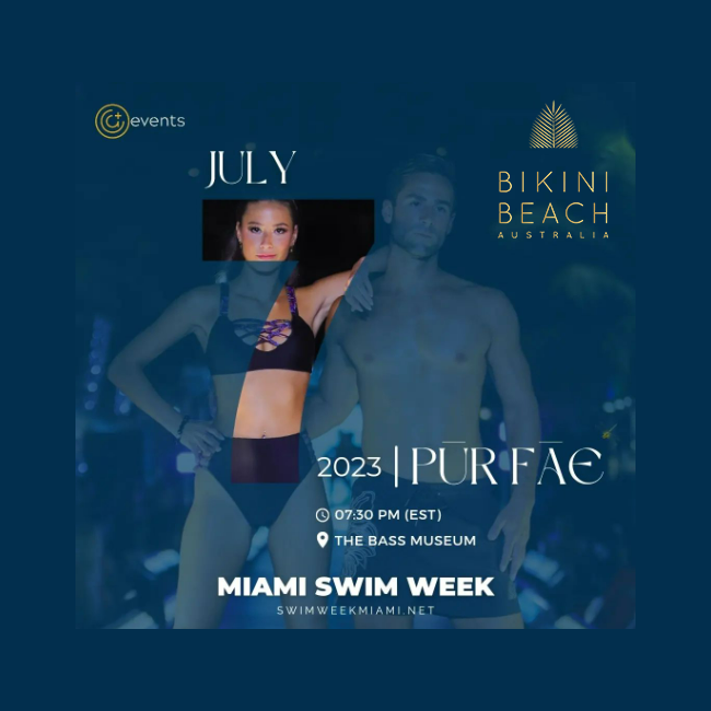 Bikini Beach Australia Makes Waves at Miami Swim Week 2023 with Pur Fae Swim
